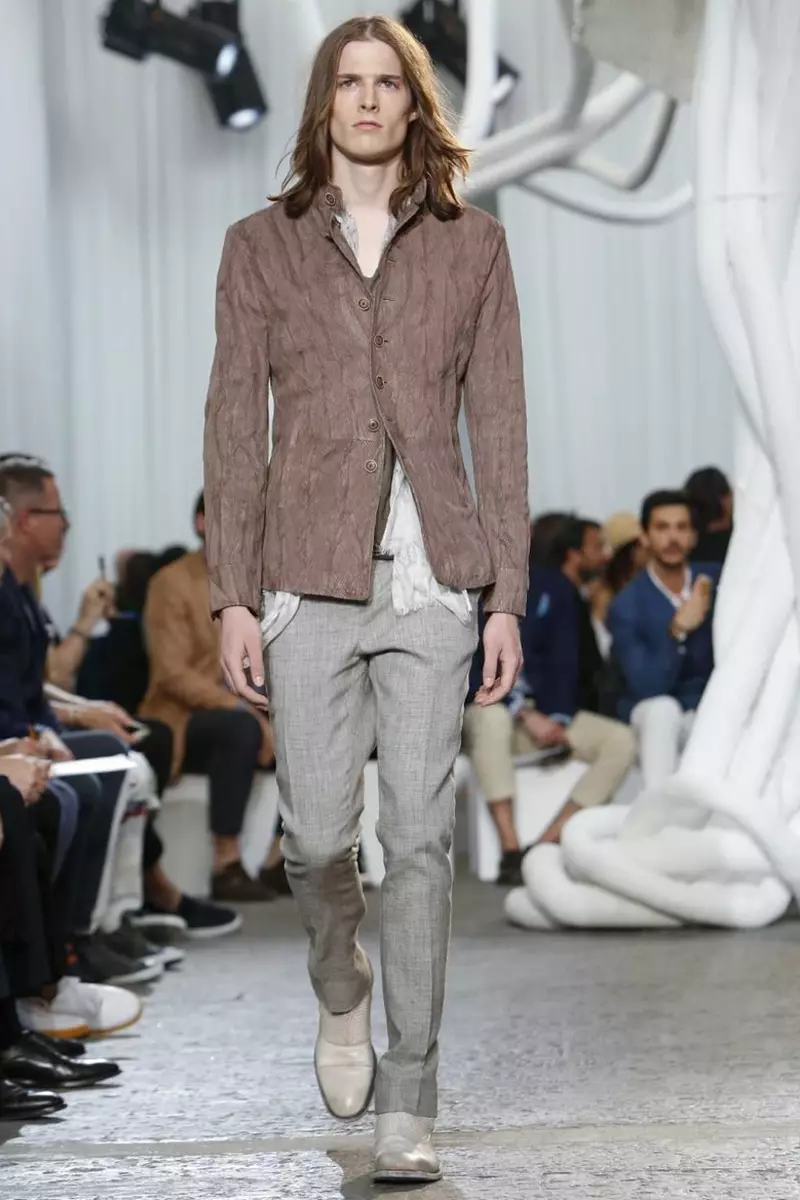 John Varvatos, Menswear, Spring Summer, 2015, แฟชั่นโชว์ในมิลาน