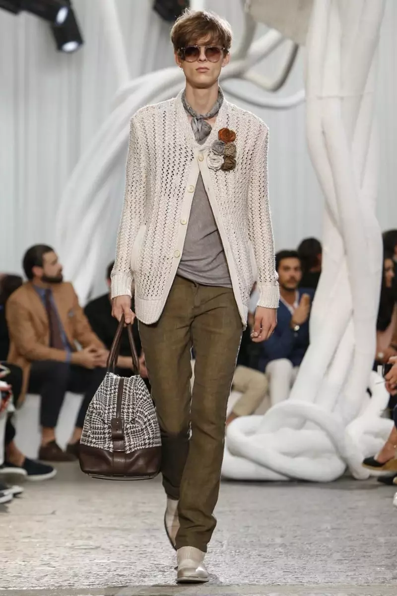 John Varvatos, Menswear, Gwanwyn Haf, 2015, Sioe Ffasiwn ym Milan