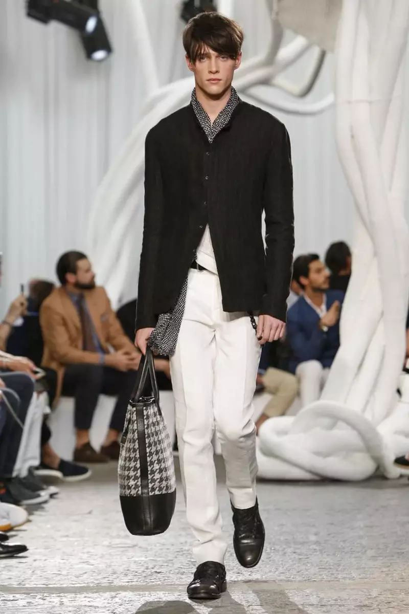 John Varvatos, Damit ng Lalaki, Tag-init ng Tagsibol, 2015, Fashion Show sa Milan