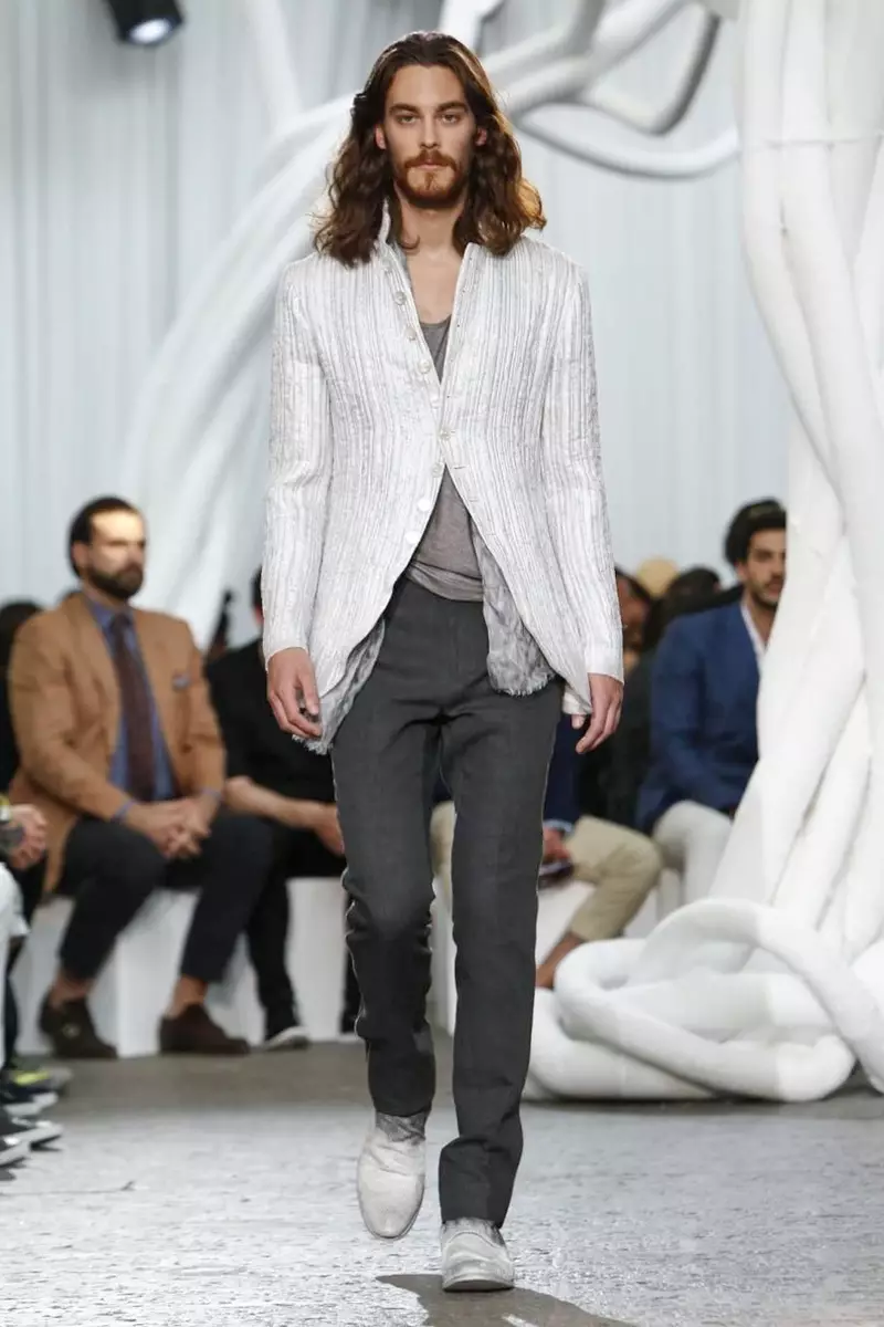 John Varvatos, Menswear, Spring Summer, 2015, Fashion Show នៅ Milan