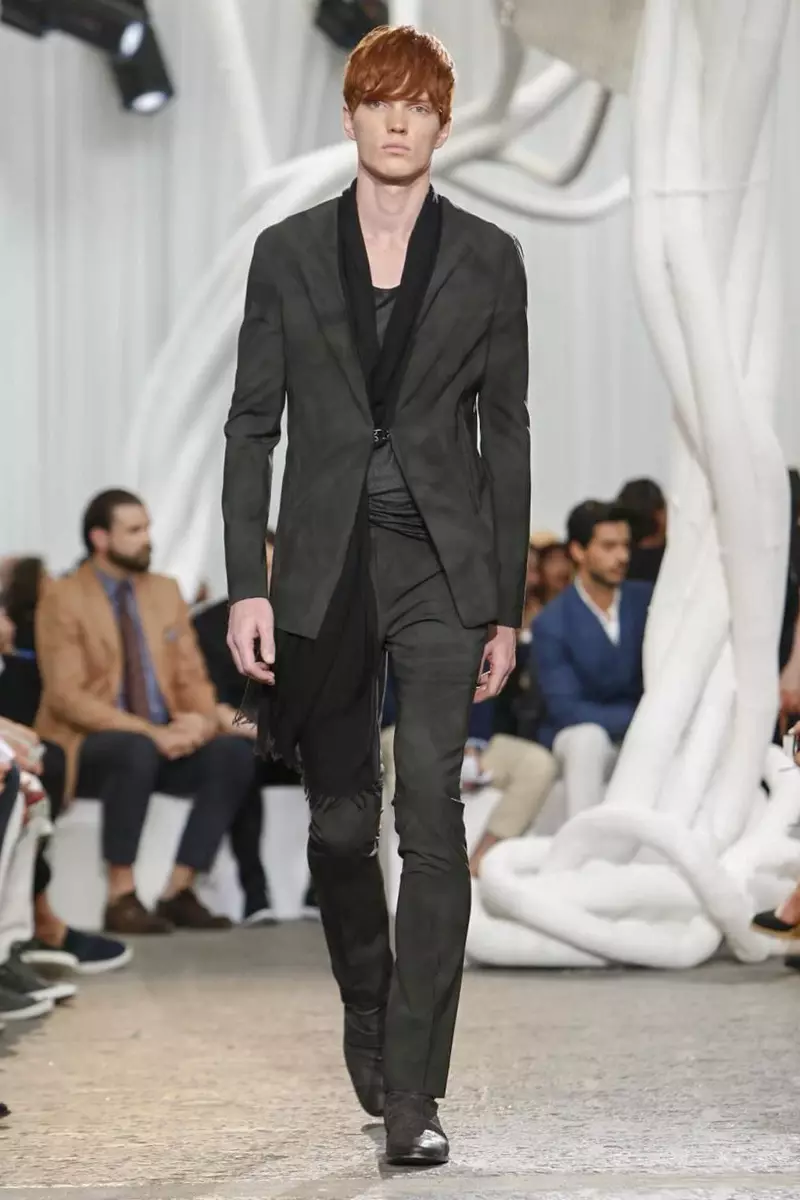 John Varvatos, roba masculina, primavera estiu, 2015, desfilada de moda a Milà