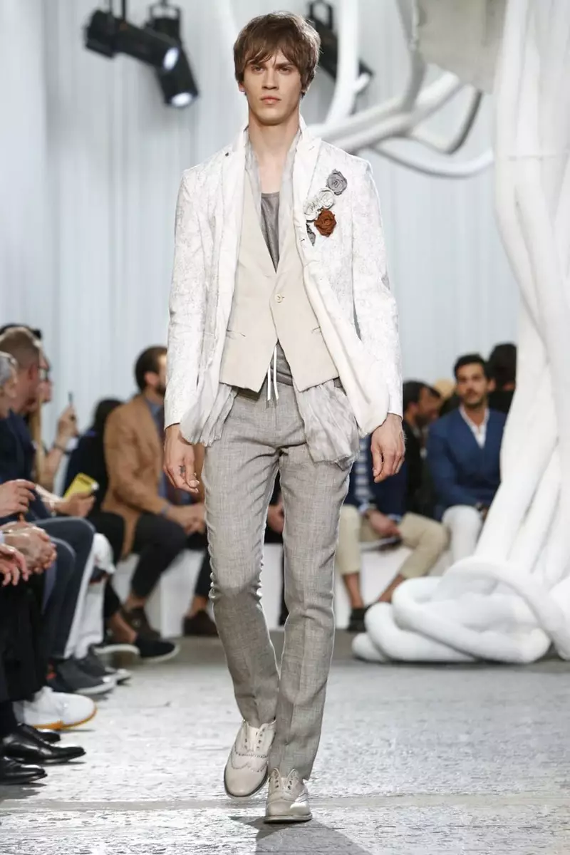 John Varvatos, Cilên mêran, Havîna Biharê, 2015, Pêşandana Moda li Milano