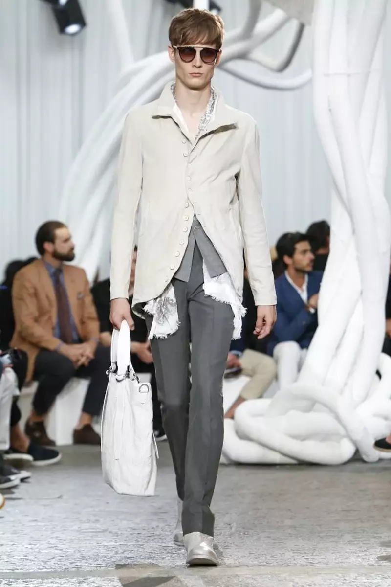 John Varvatos, roba masculina, primavera estiu, 2015, desfilada de moda a Milà