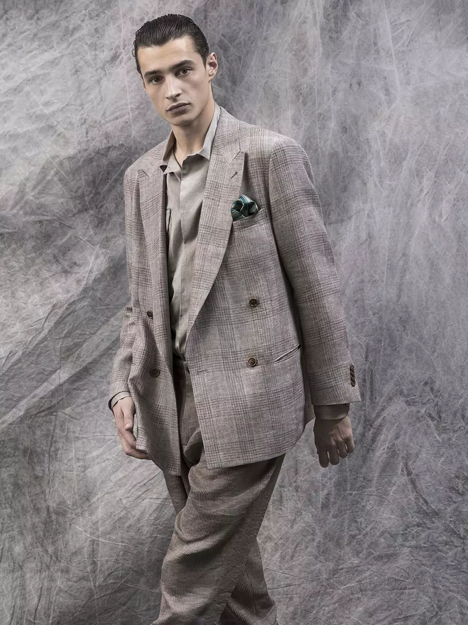 Obľúbený model Adrien Sahores pre pánsky lookbook Giorgio Armani SS19 94871_2