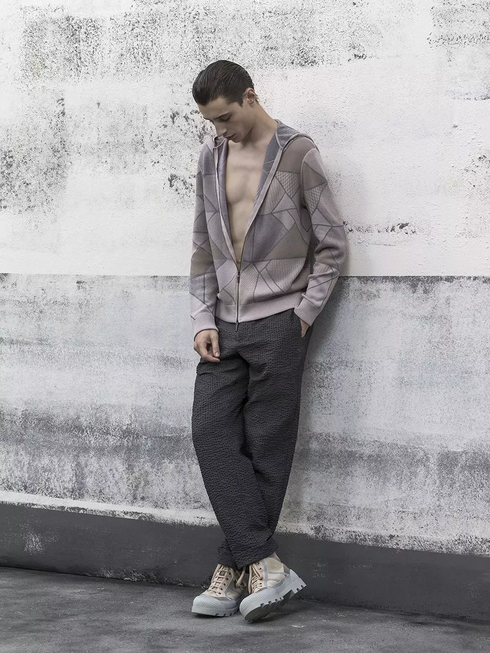 Obľúbený model Adrien Sahores pre pánsky lookbook Giorgio Armani SS19 94871_5