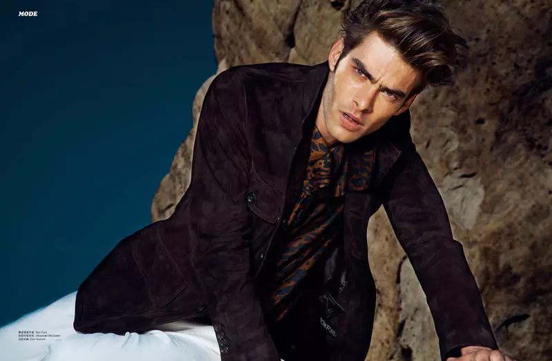 L´ Officiel Hommes med Jon Kortajarena 9521_3