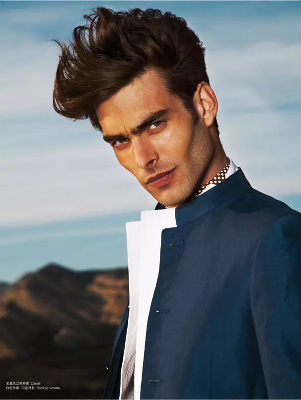 L´ Officiel Hommes Jon Kortajarena менен 9521_7