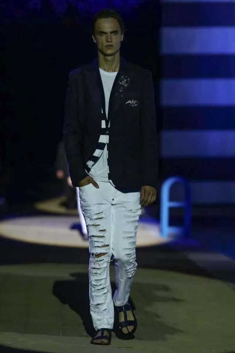 Philipp Plein, Menswear, Spring Summer, 2015, Pameran Pantun di Milan