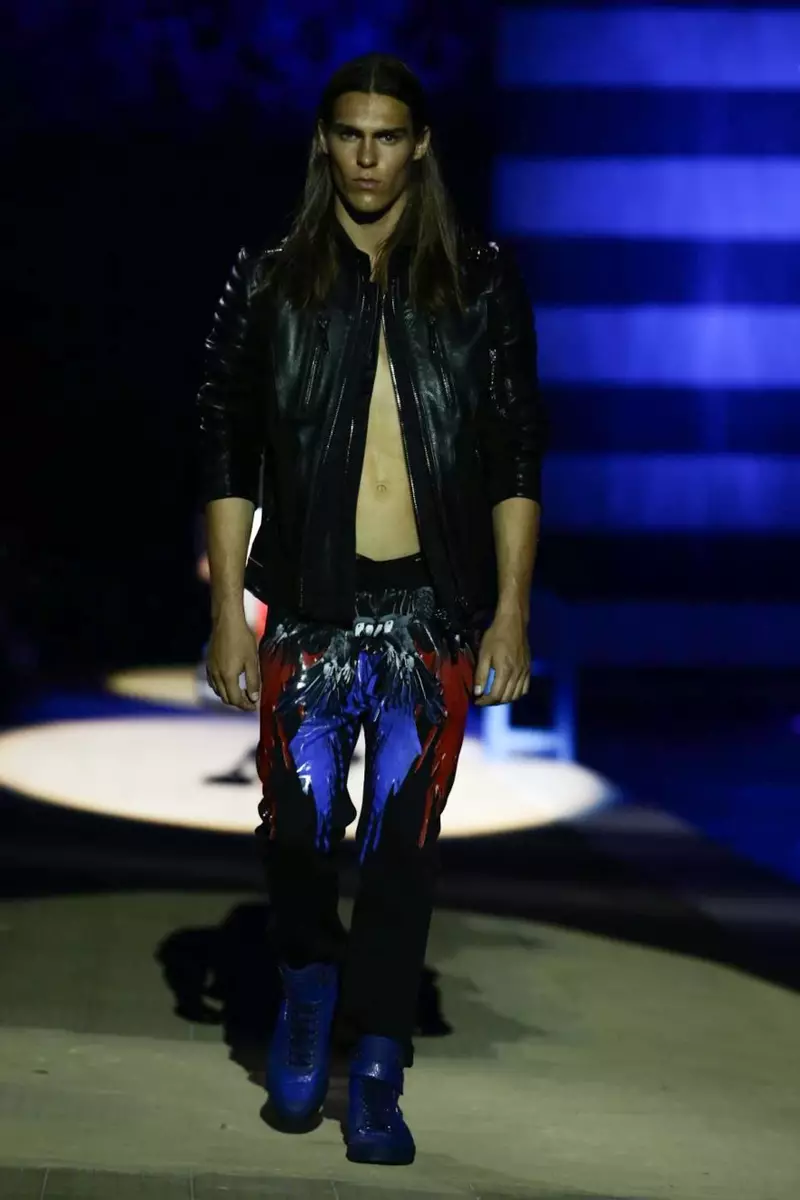 Philipp Plein, Menswear, Spring Summer, 2015, Pameran Pantun di Milan