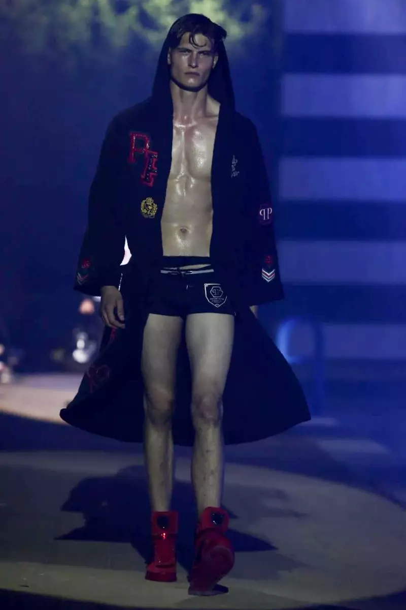 Philipp Plein, Menswear, Spring Summer, 2015, Pameran Pantun di Milan