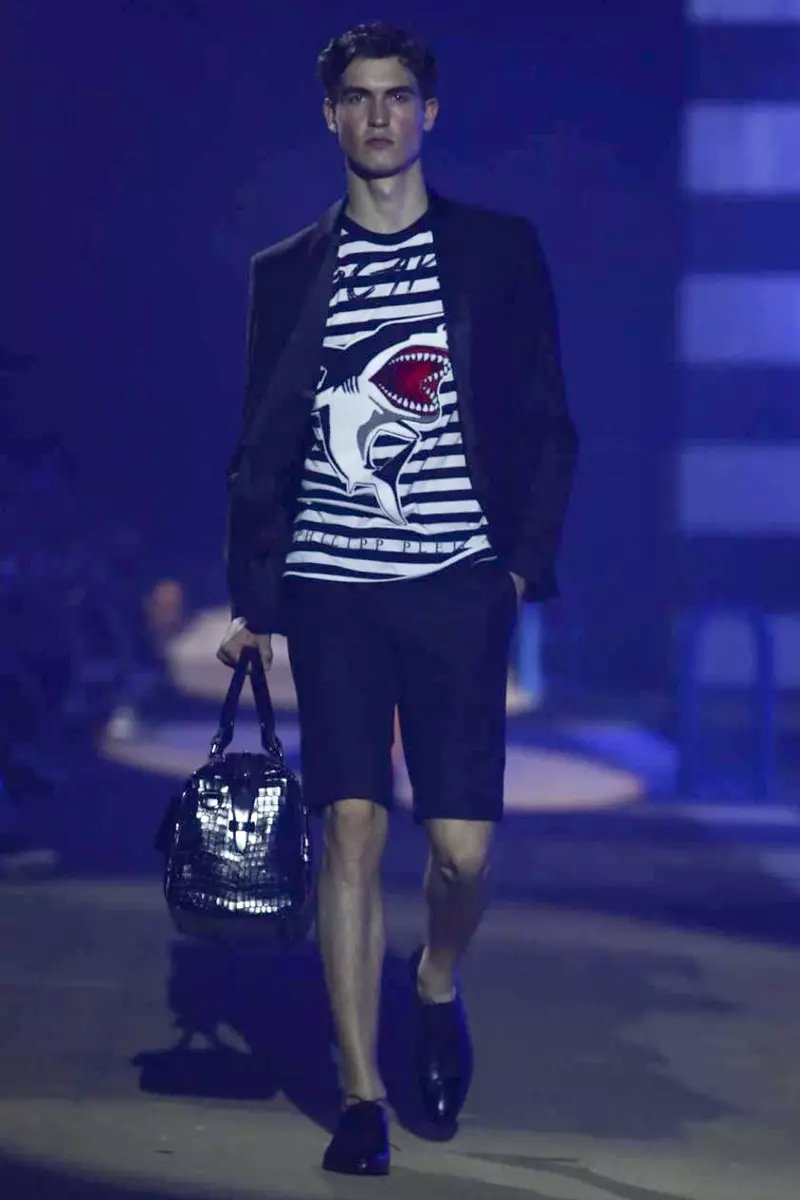 Philipp Plein, Erkek Giyim, İlkbahar Yaz, 2015, Milano Defilesi