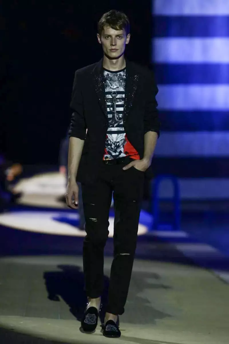 Philipp Plein, Menswear, Spring Summer, 2015, Pameran Pantun di Milan