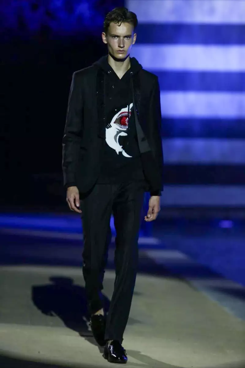 Philipp Plein, Erkek Giyim, İlkbahar Yaz, 2015, Milano Defilesi