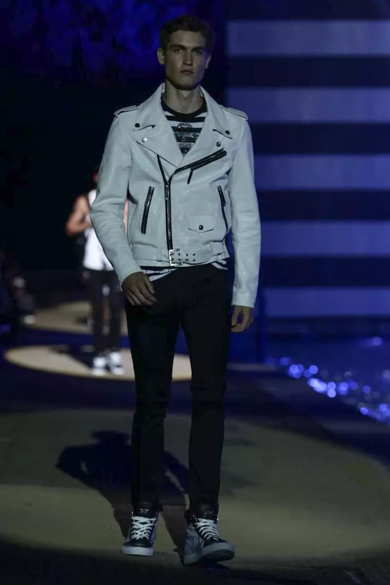 Philipp Plein, Herenkleding, Lente Zomer 2015, Modeshow in Milaan