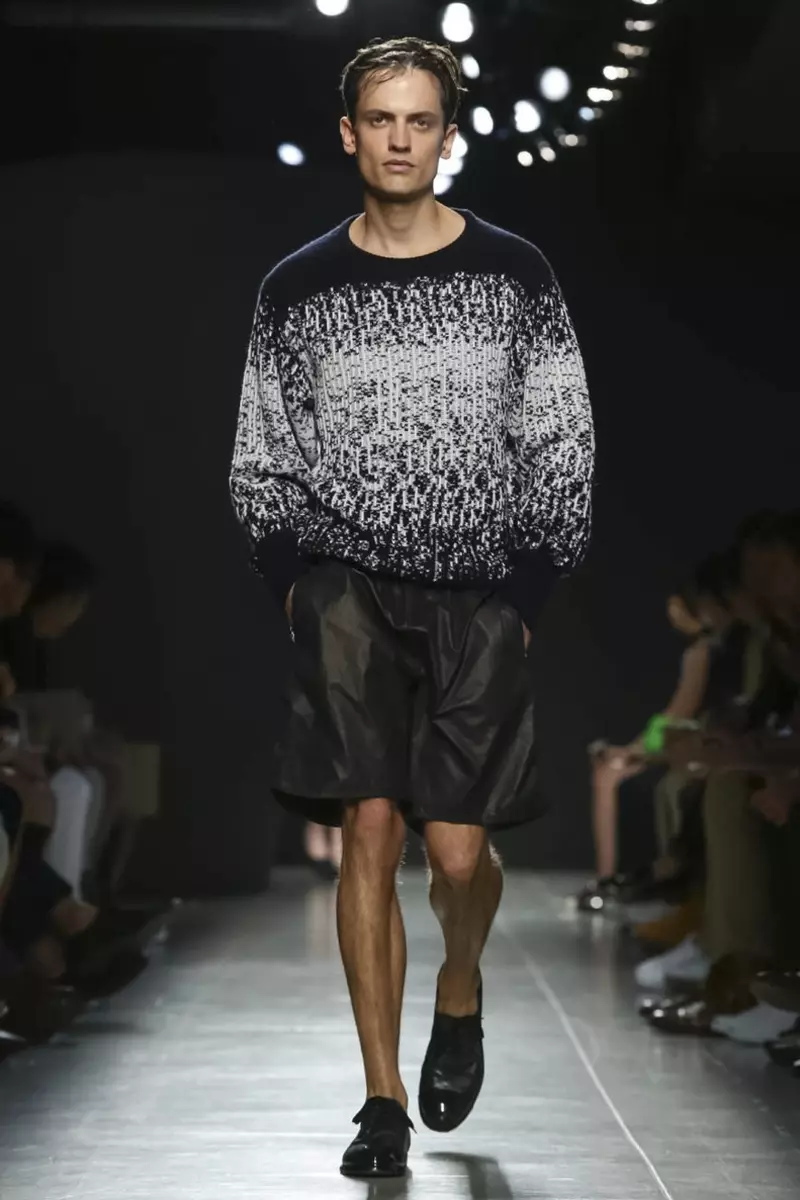 Bottega Veneta moda desfilea, Menswear Collection Collection 2015 Udaberria Milanen