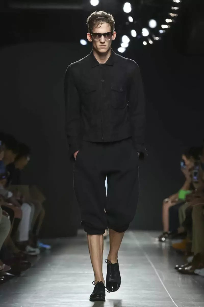 Buổi trình diễn thời trang Bottega Veneta, Menswear Colletion Xuân Hè 2015 tại Milan