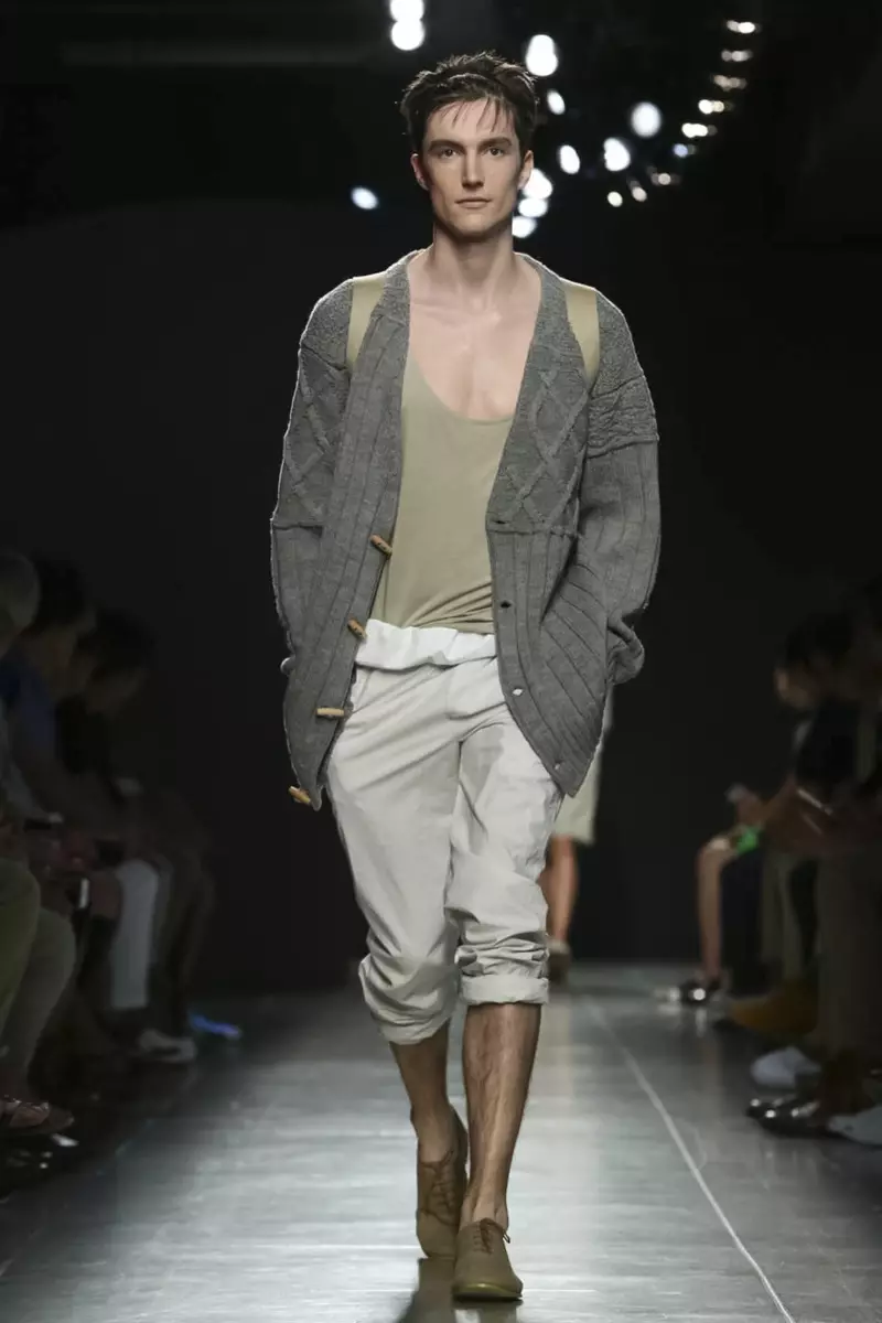 Pêşandana modayê ya Bottega Veneta, Berhevoka Menswear Havîna Havîna 2015 li Milano