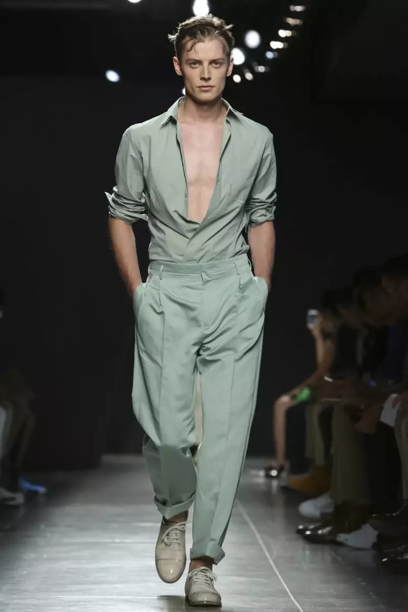 Buổi trình diễn thời trang Bottega Veneta, Menswear Colletion Xuân Hè 2015 tại Milan