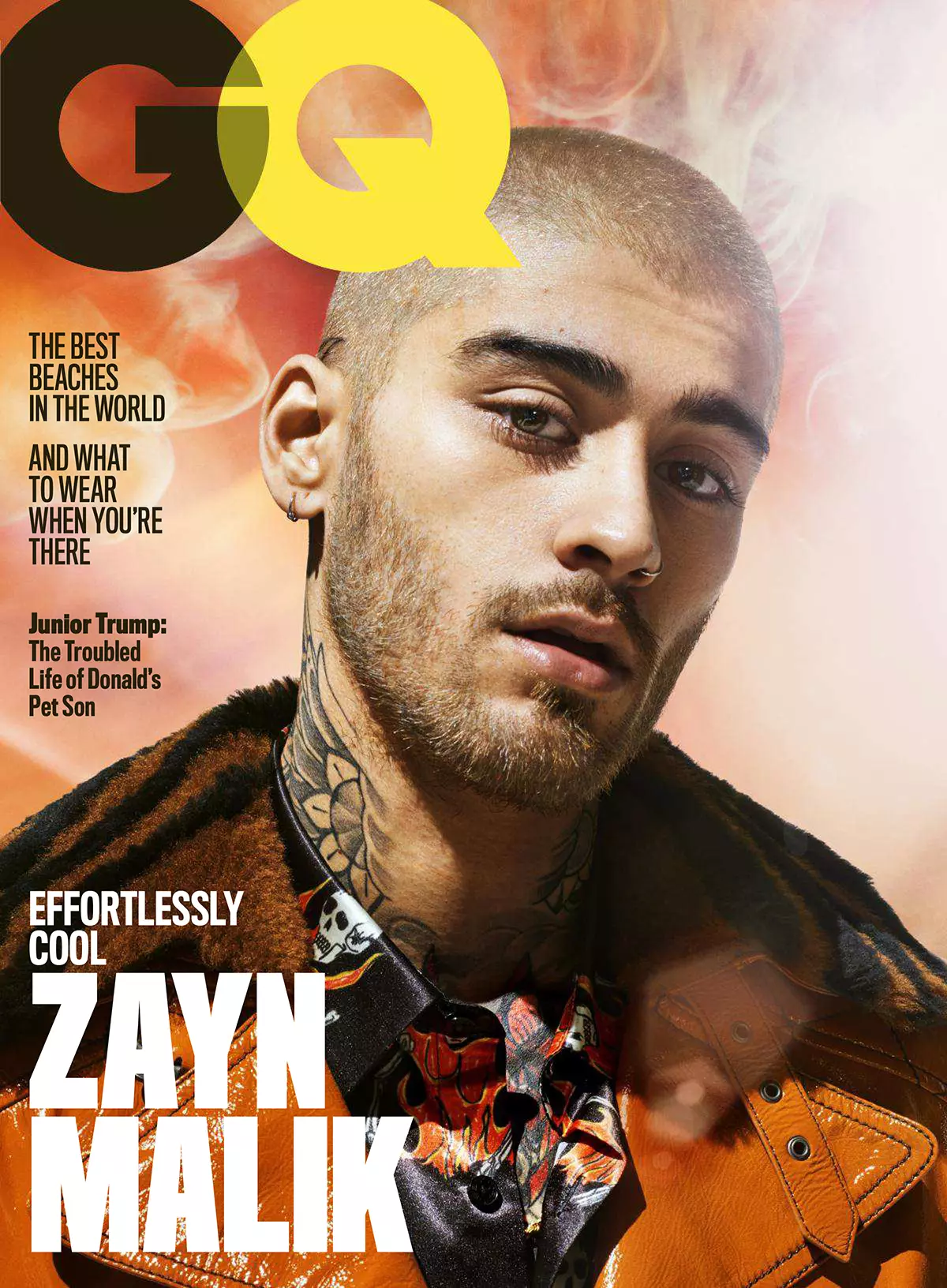 参见 2018 年 7 月美国 GQ 的毫不费力酷 Zayn Malik