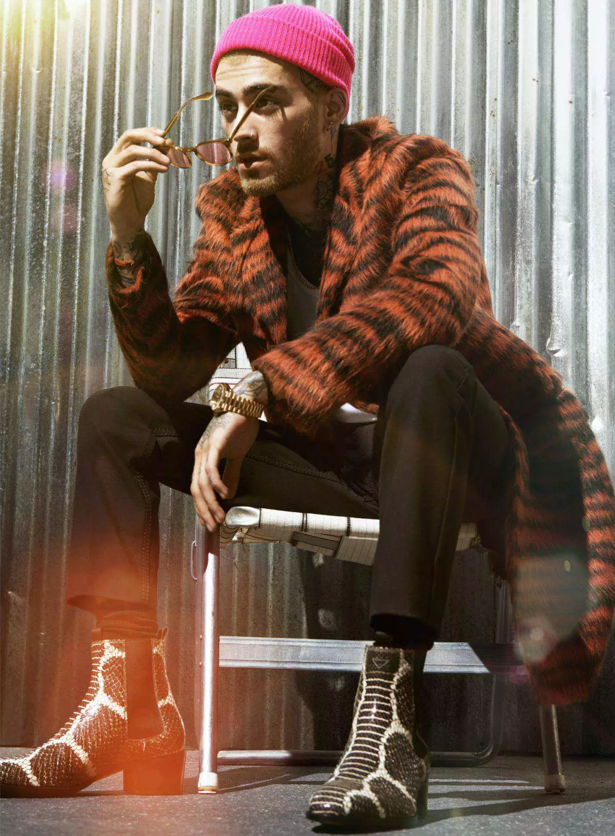 Katso Effortlessly Cool Zayn Malik US GQ:lle heinäkuuta 2018