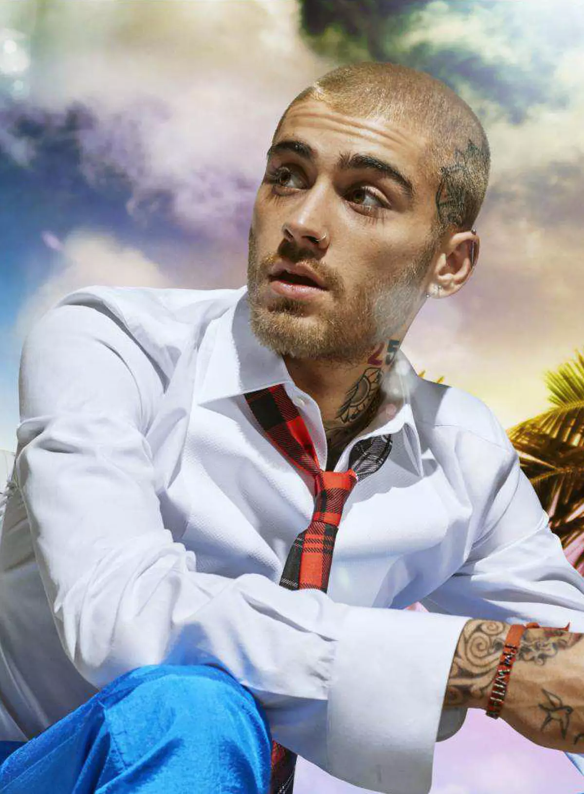 Gweler Zayn Malik Effortlessly Cool ar gyfer GQ yr UD Gorffennaf 2018