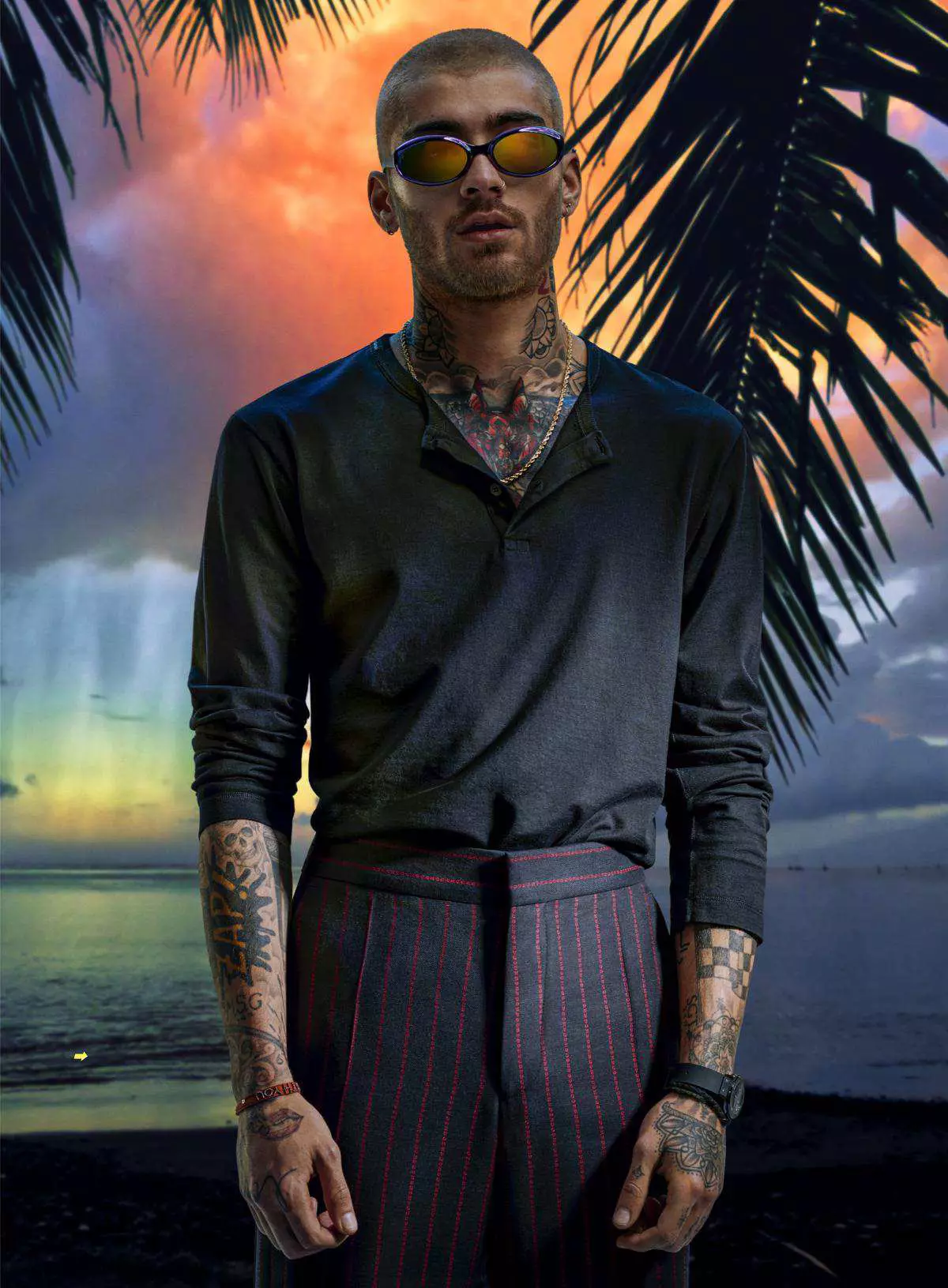 Se Ubesværet Cool Zayn Malik til US GQ juli 2018