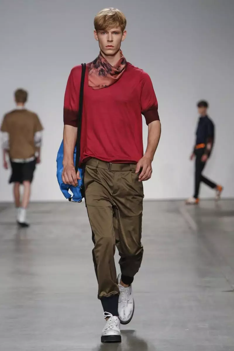 Iceberg, Moda masculina, Primavera Verano, 2015, Desfile de moda en Milán