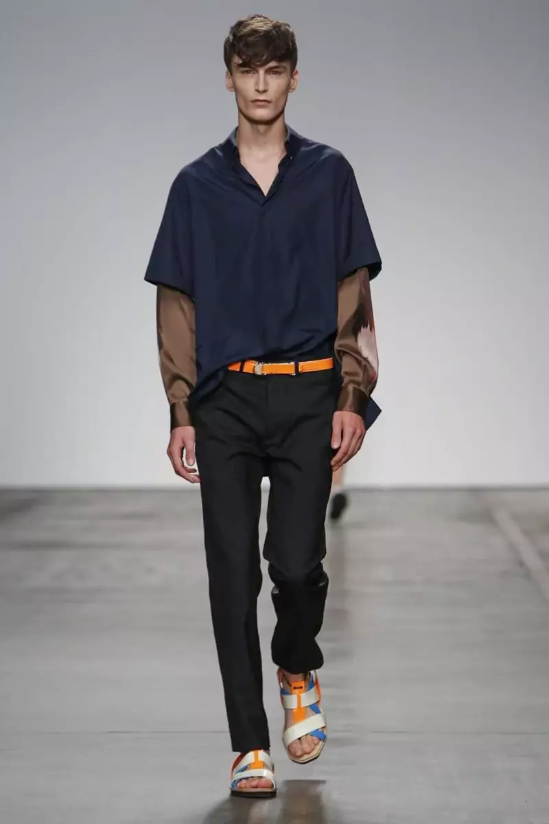 Iceberg, Moda masculina, Primavera Verano, 2015, Desfile de moda en Milán