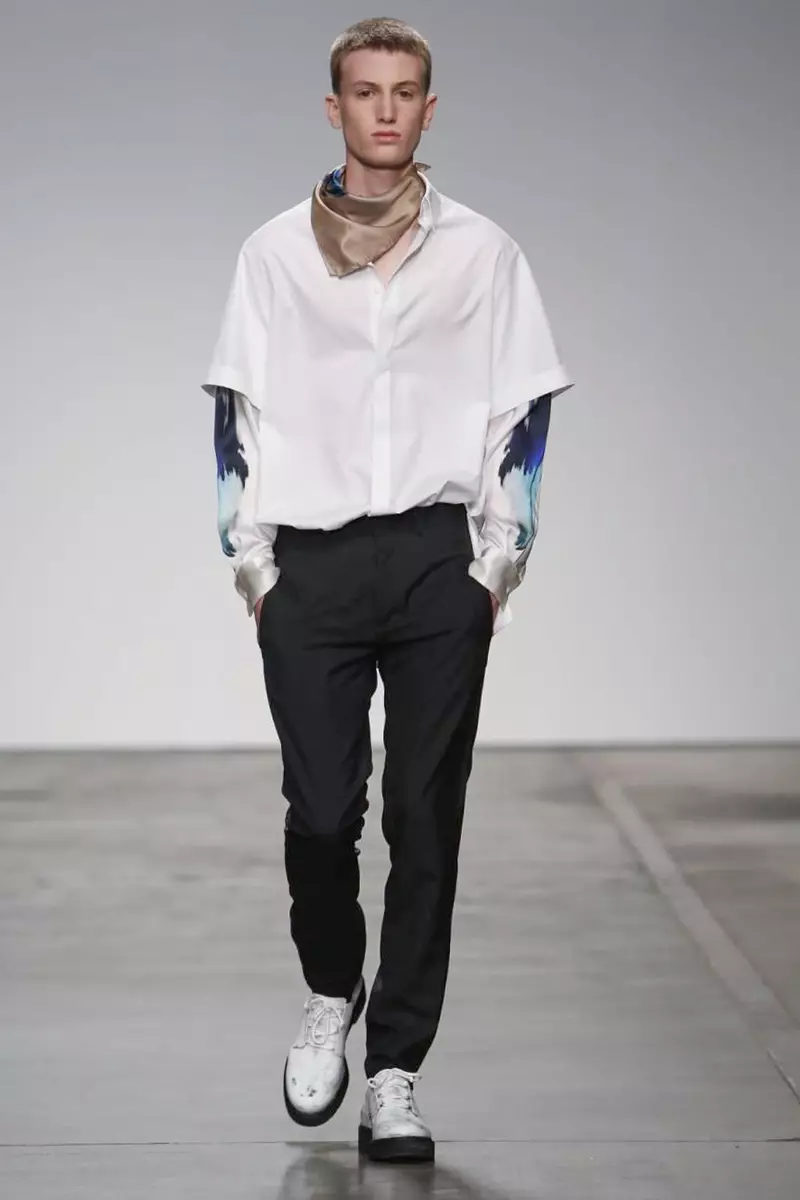 Iceberg, Moda masculina, Primavera Verano, 2015, Desfile de moda en Milán