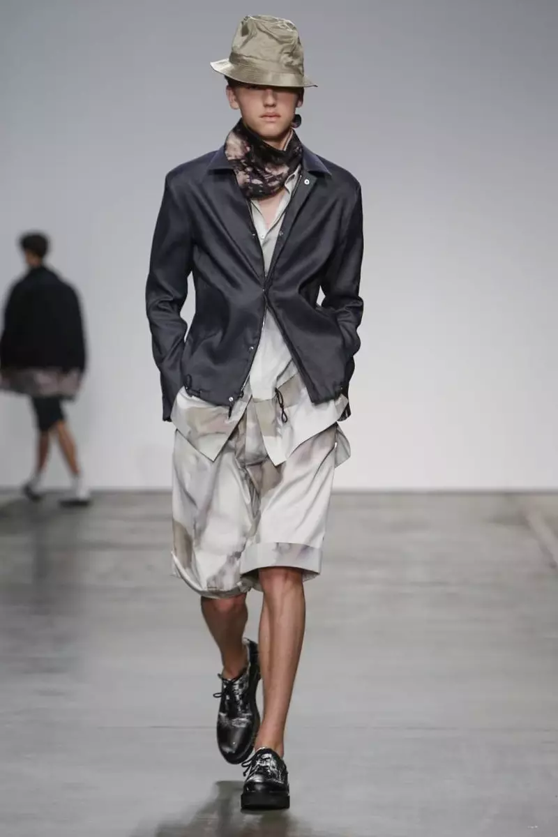 Iceberg, Moda masculina, Primavera Verano, 2015, Desfile de moda en Milán