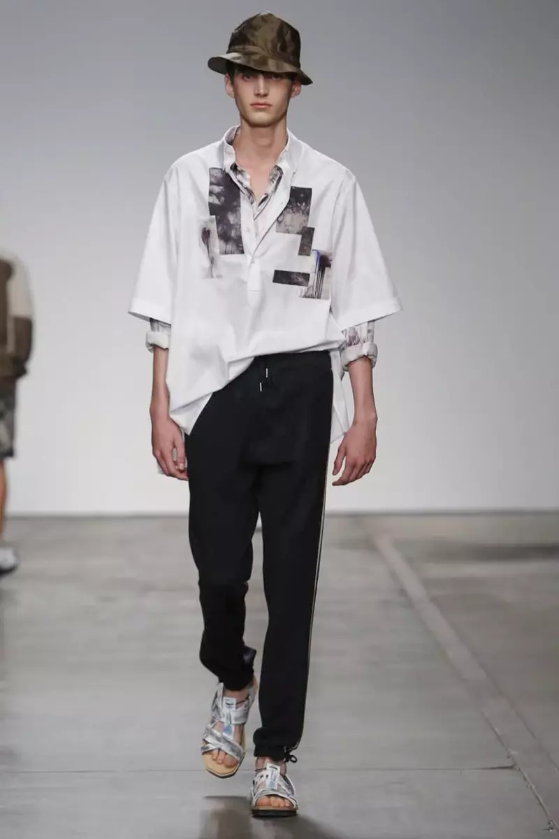 Iceberg, Moda masculina, Primavera Verano, 2015, Desfile de moda en Milán