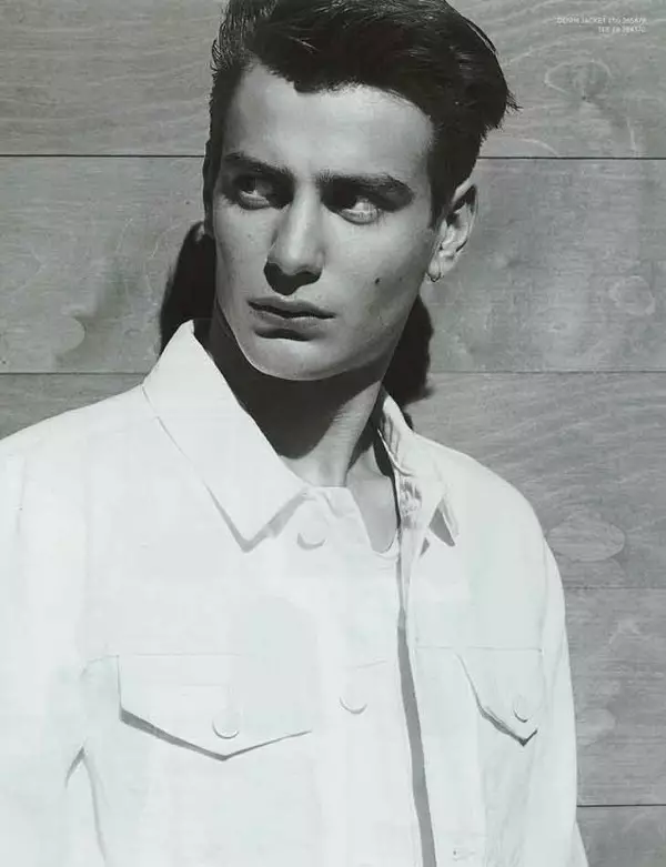 Ben Allen foar River Island Summer 2015 Magazine - shot troch Rory Van Millingen.