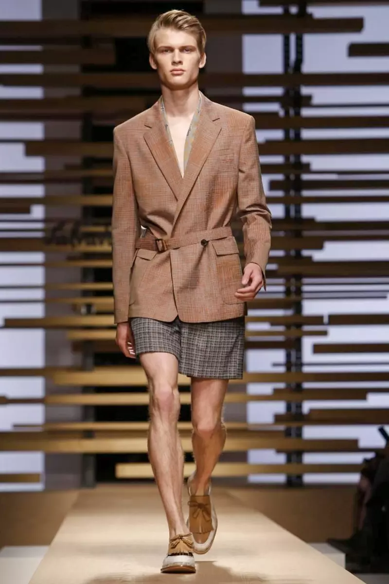 Salvatore Ferregamo, moda masculina, primavera verão de 2015, desfile de moda em Milão