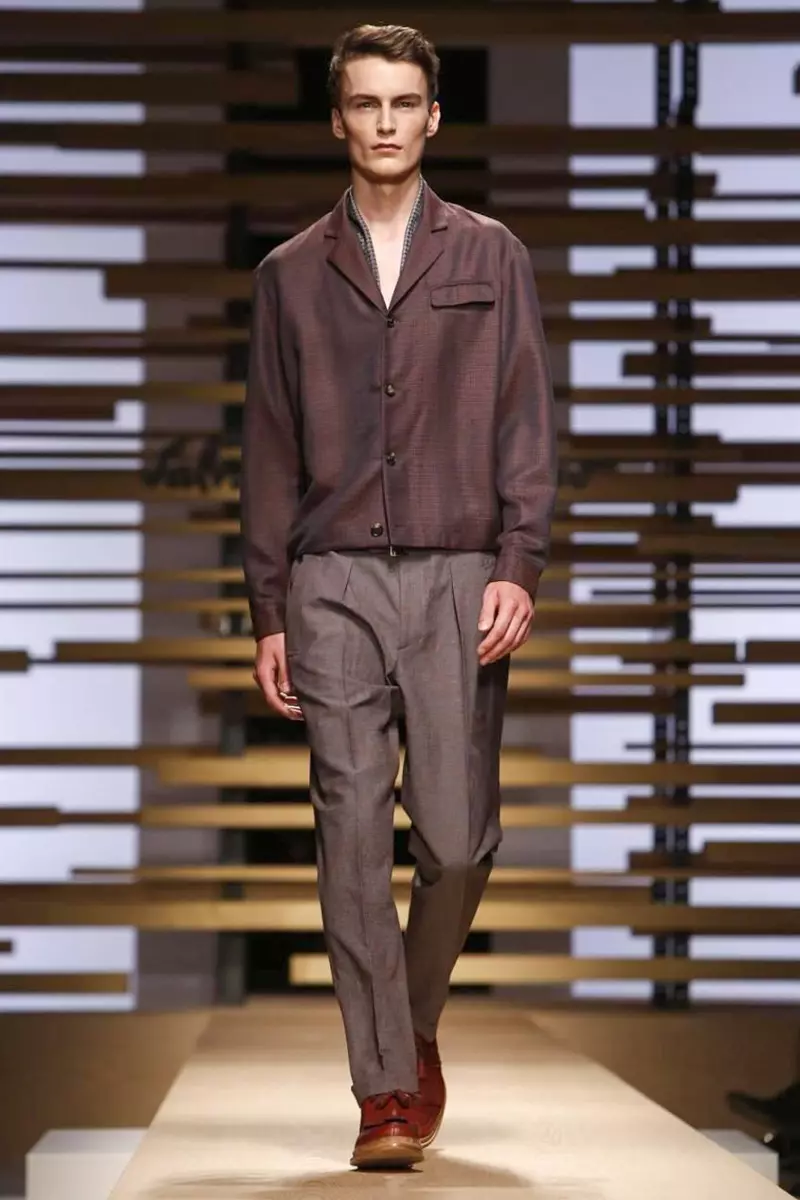 Salvatore Ferregamo, Menswear, Spring Summer, 2015, Fashion Show ku Milan