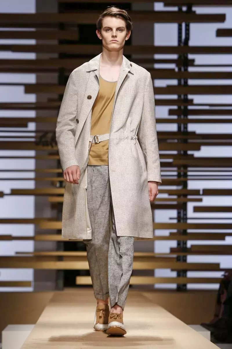 Salvatore Ferregamo, moda masculina, primavera verão de 2015, desfile de moda em Milão