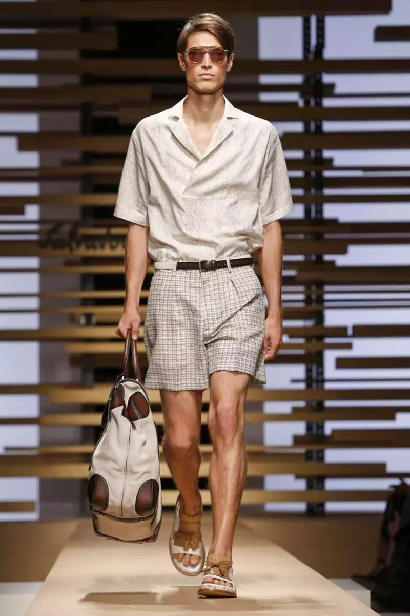 Salvatore Ferregamo, Menswear, Spring Summer, 2015, Fashion Show e Milan