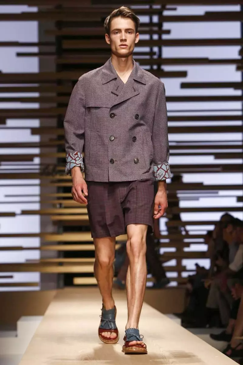 Salvatore Ferregamo, Gizonezkoen arropa, Udaberria, 2015, Milanen Moda Desfilea