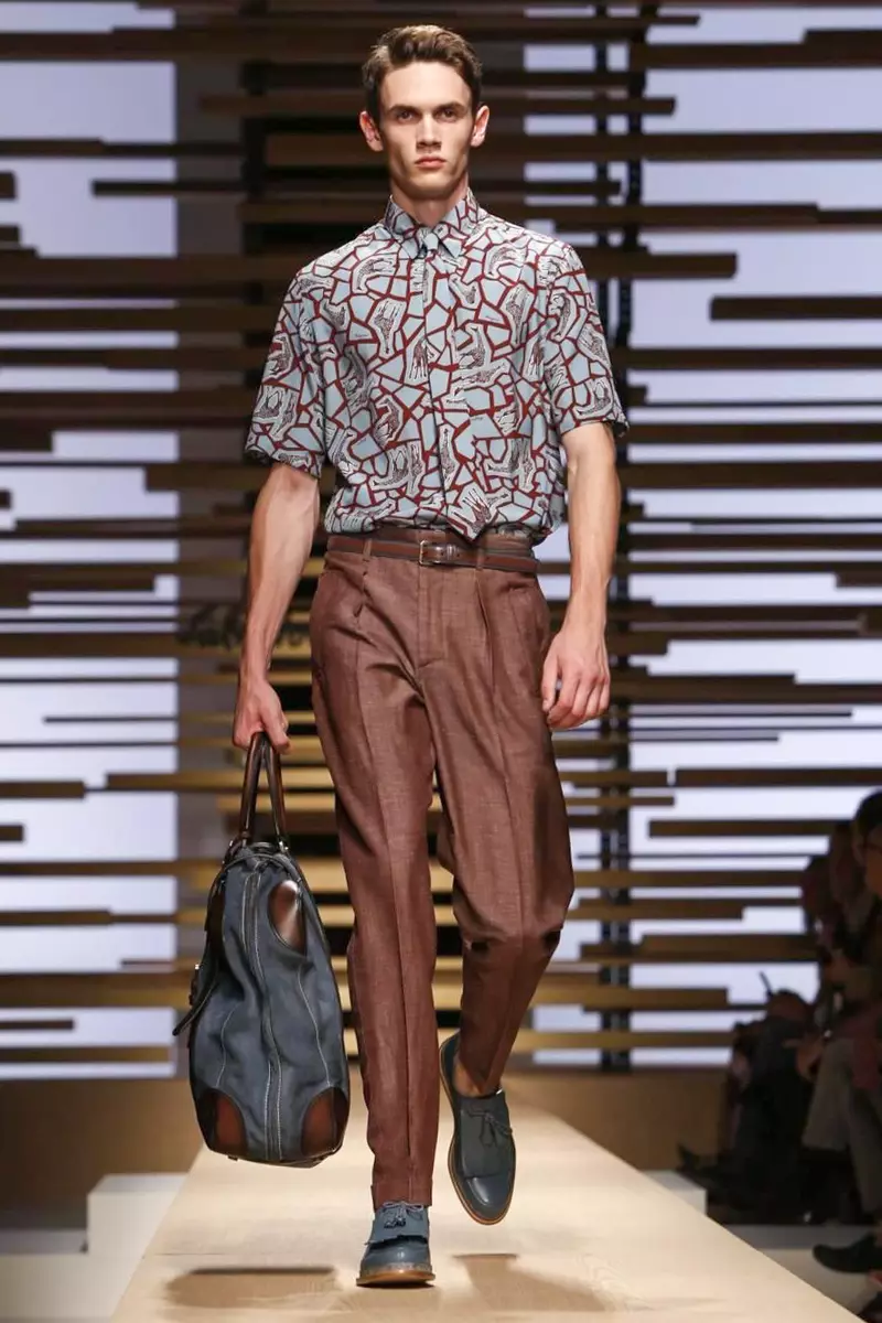 Salvatore Ferregamo, Menswear, Spring Summer, 2015, Fashion Show muMilan