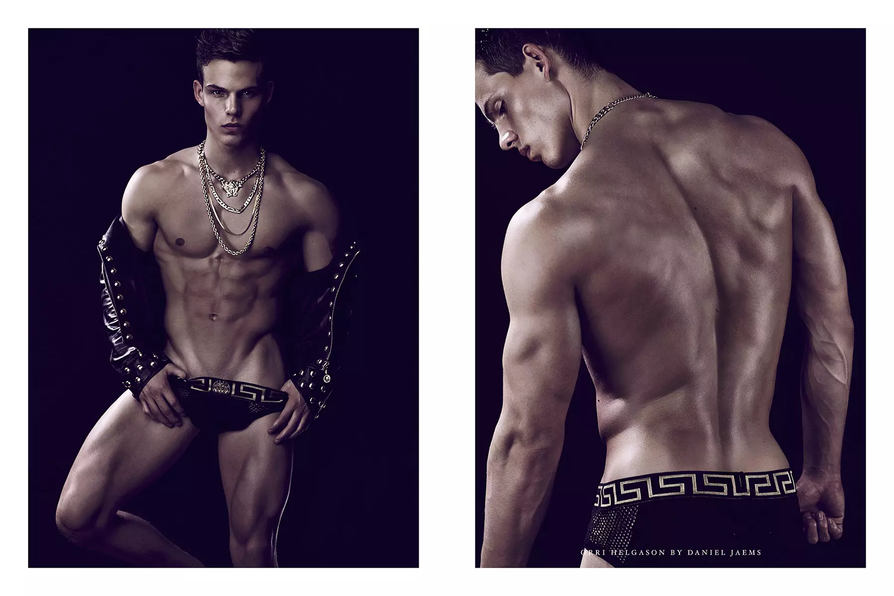 Ang Obsession No. 11 na proyekto ng photographer na si Daniel Jaems, ay naging obsession na ipakilala sa mundo ang kanyang bagong muse, si Orri Helgason isang batang lalaki na 20 taong gulang, kasalukuyang weight trainer, na nakasuot ng buong Versace ay nagpapakita ng kakayahang magpose sa harap ng lens. ng photographer. Kamakailan, siya ay nasa Milan Fashion Week na nagtatrabaho para sa dalawang magkasunod na season. Muling tinupad ni Daniel Jaems ang pangakong makipag-ugnayan sa bagong mukha ng Iceland, tanging sambahin at idolo lang natin.