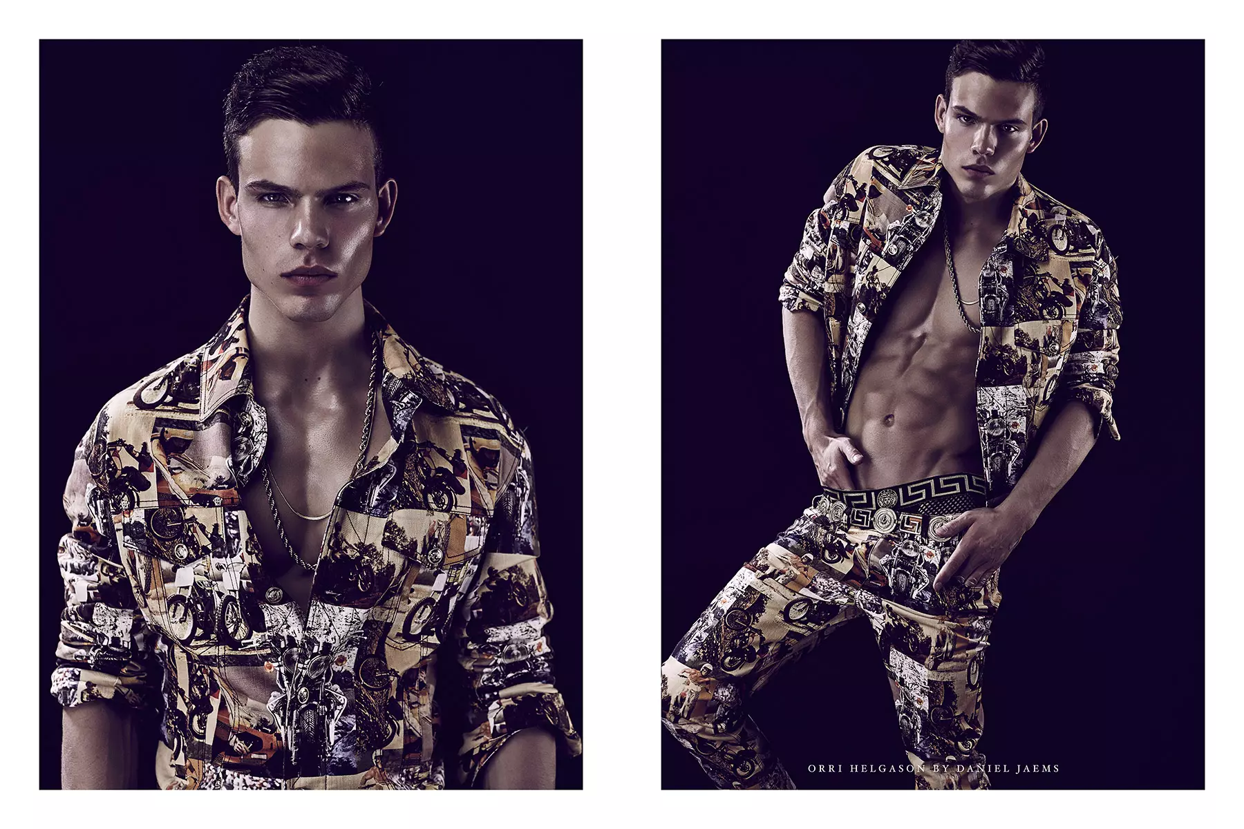 Obsesión No 11 o proxecto do fotógrafo Daniel Jaems, converteuse nunha obsesión por dar a coñecer ao mundo a súa nova musa, Orri Helgason un rapaz de 20 anos, actualmente entrenador de pesas, quen vestido de gala por Versace demostra a súa capacidade para posar ante o obxectivo. de fotógrafo. Recentemente, estivo na Semana da Moda de Milán traballando durante dúas tempadas consecutivas. Daniel Jaems volve cumprir coa súa promesa de contactar co novo rostro islandés, só podemos adorar e idolatrar.