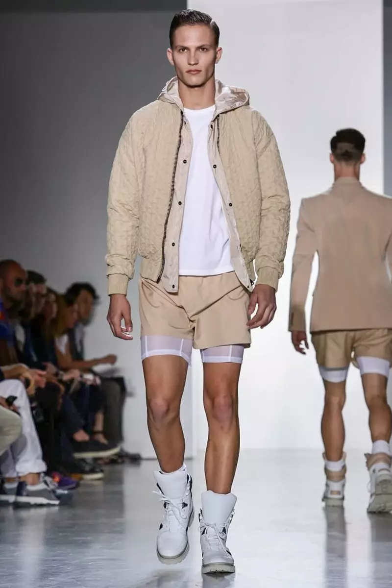 Koleksyon ng Calvin Klein, Kasuotang Panglalaki, Tag-init ng Tagsibol, 2015, Fashion Show sa Milan