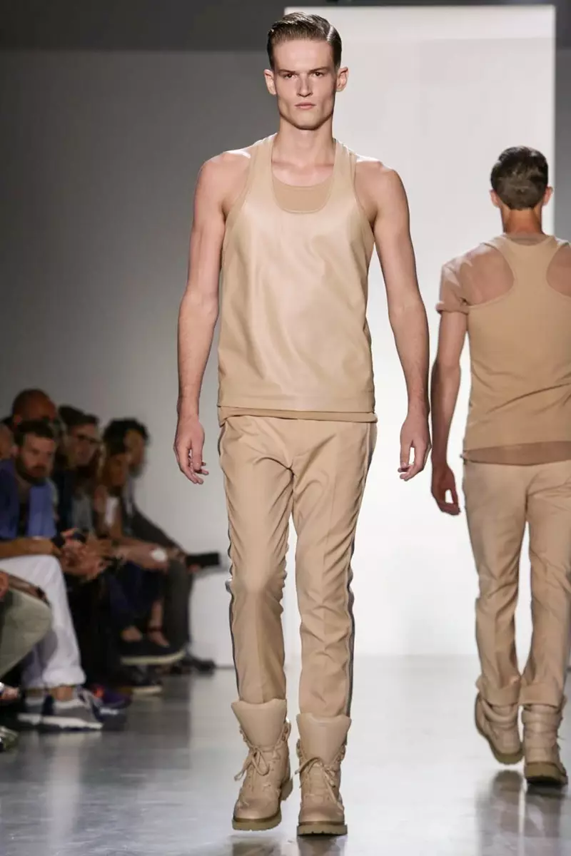 Koleksyon ng Calvin Klein, Kasuotang Panglalaki, Tag-init ng Tagsibol, 2015, Fashion Show sa Milan