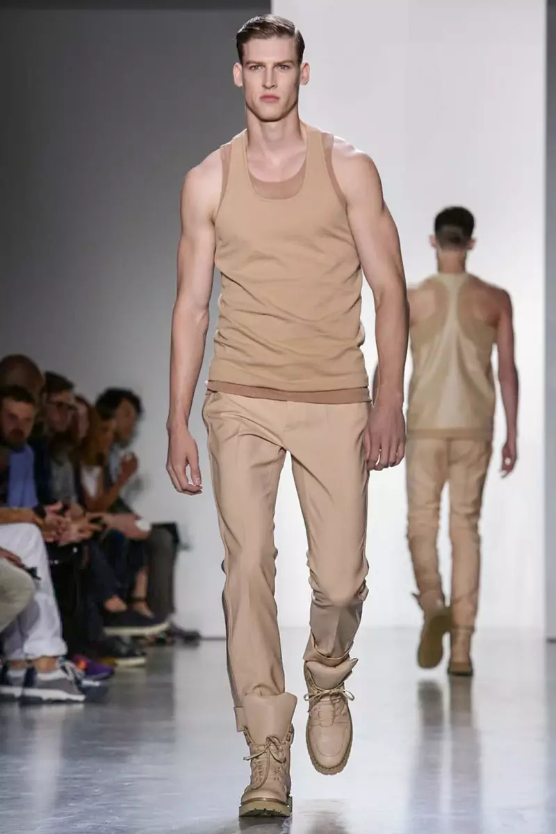 Calvin Klein Koleksiyonu, Erkek Giyim, İlkbahar Yaz, 2015, Milano Defilesi