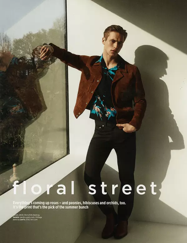 Jules Raynal ist in British GQ’s Fashion Forward zu sehen – und auf dem Cover! Fotografiert von Frederico Martins und gestylt von Mark McMahon.