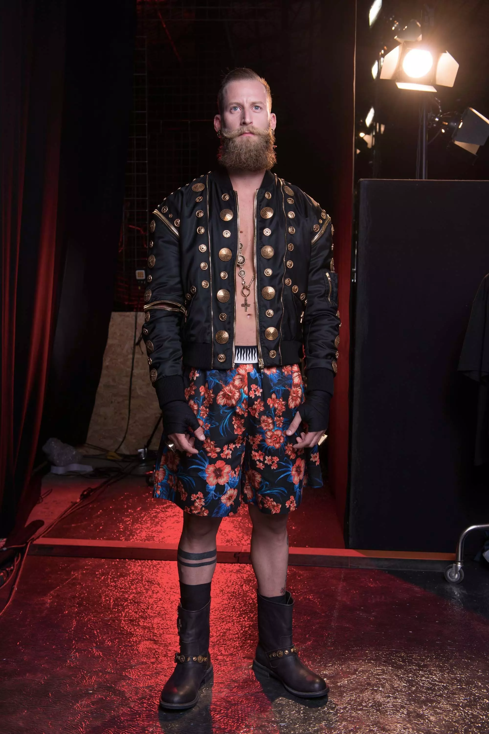 Fausto Puglisi بهار 2017 Pitti Uomo (17)