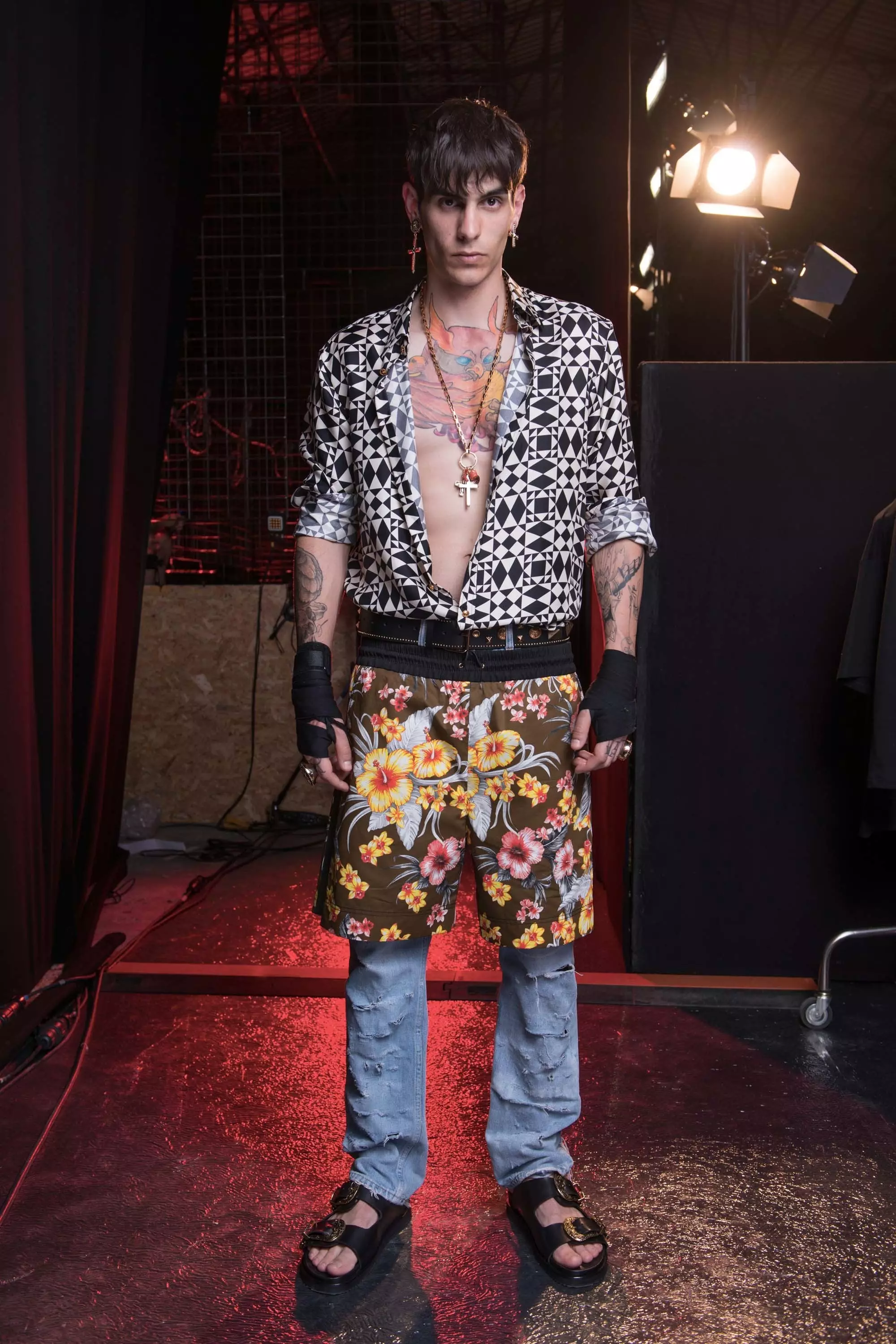 Fausto Puglisi بهار 2017 Pitti Uomo (2)