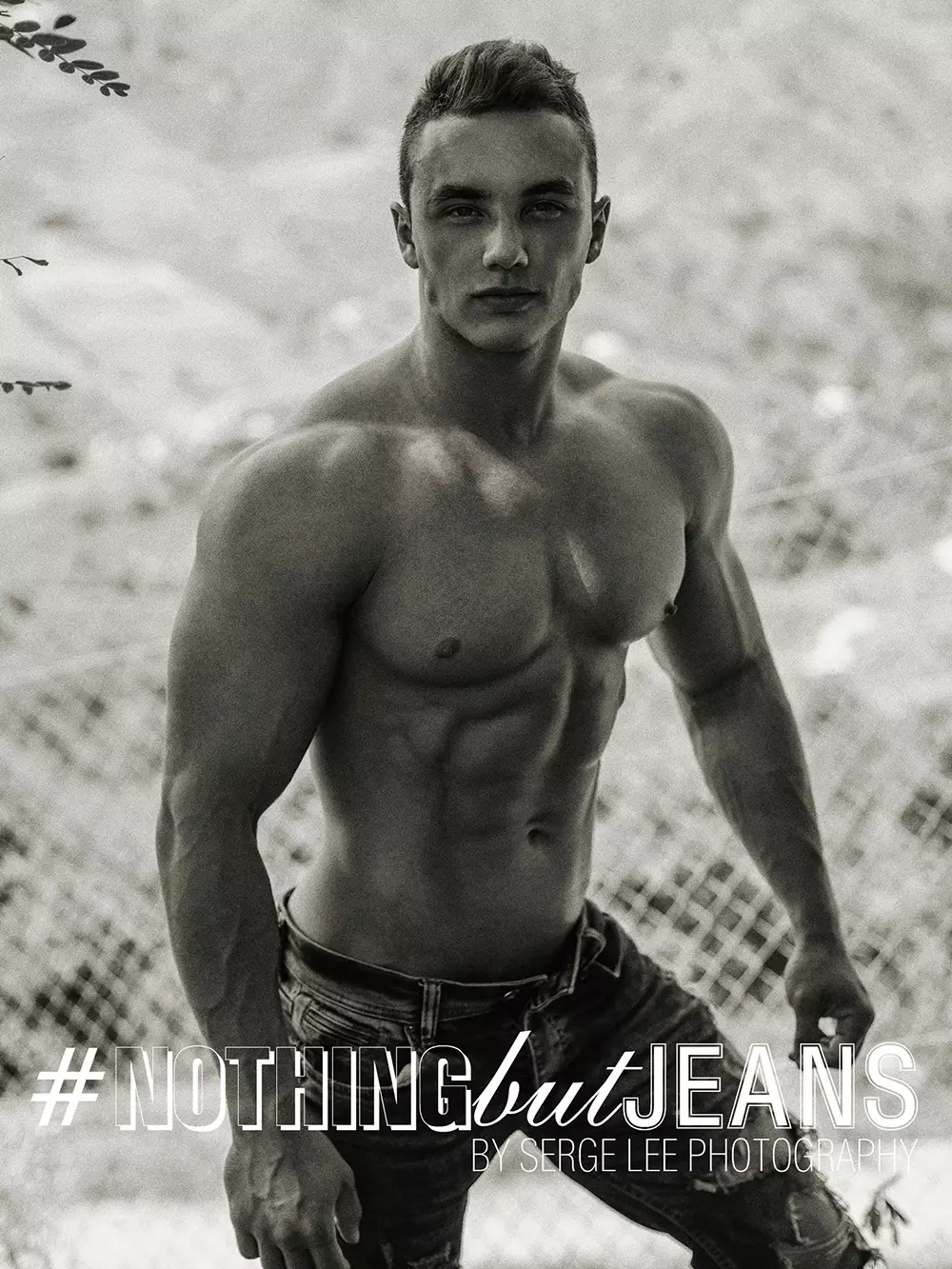 Fitness Model Dmitriy Tumash am #NothingButJeans vum Serge Lee