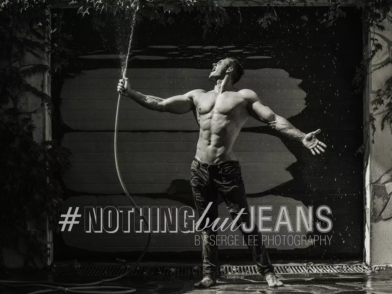 Dmitriy Tumash fitness eredua Serge Leeren #NothingButJeans-en