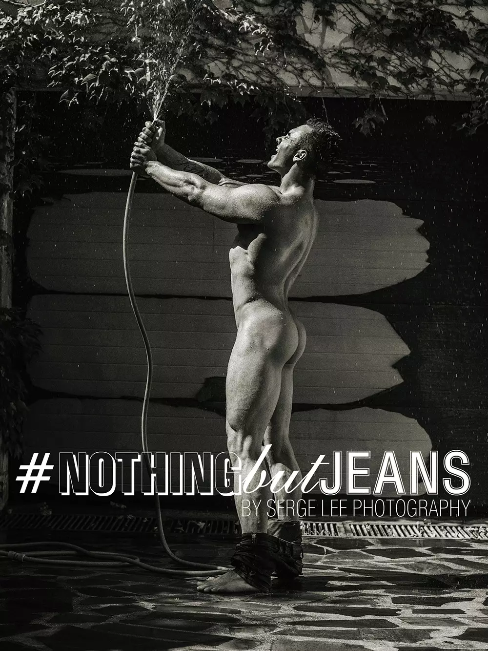 Modelo de fitness Dmitriy Tumash en #NothingButJeans de Serge Lee