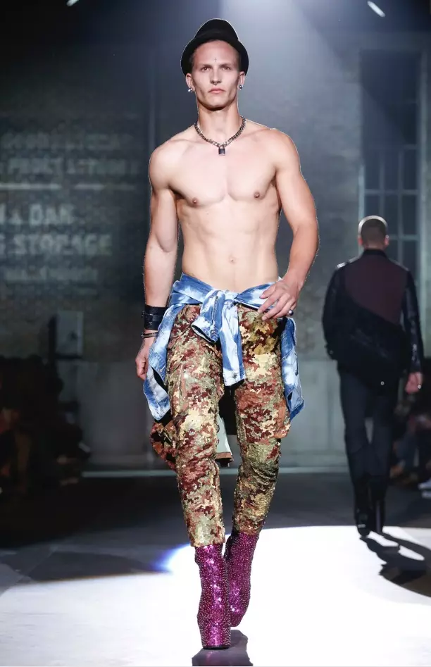 DSQUARED2 MENSWEAR SPRING SUMMER 2017 MILAN (20)